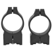 Picture of Warne Permanent Attached Fixed Ring Set - Fits Ruger M77 - 30mm Medium - Matte Finish 14R7M