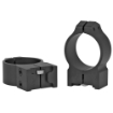 Picture of Warne Permanent Attached Fixed Ring Set - Fits Ruger M77 - 30mm Medium - Matte Finish 14R7M