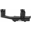 Picture of Warne Quick Detach Cantilever Mount - 1" - Fits AR Rifles - Extended Skeletonized - Black Finish QDXSKEL1TW