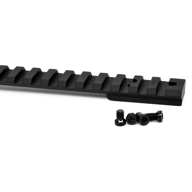 Picture of Warne Vapor - 1 Piece Base - Fits Premier Long Action - HS Precision Remington 700 Style Long Action - Remington 700 Police Long Action - Matte Finish - Black V472M