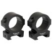 Picture of Warne Vapor Horizontal - 1" - Medium Rings - Matte Finish - Black - Fits Picatinny V601M