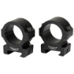 Picture of Warne Vapor Horizontal - 30mm - Medium Rings - Matte Finish - Black - Fits Picatinny V614M