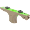 Picture of Viridian Weapon Technologies HS1 Hand Stop w/ Green Laser - M-LOK Mounting Retail Box - Flat Dark Earth 912-0037