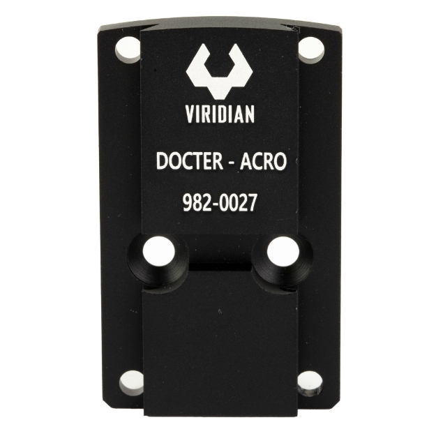 Picture of Viridian Weapon Technologies RFX45 Adapter Plate - Converts Docter Optic Pattern to Fit The RFX45 - Black 982-0027