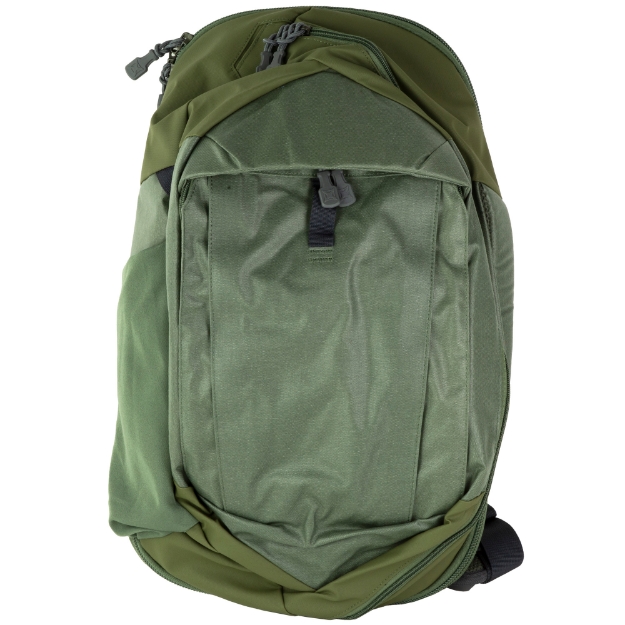 Picture of Vertx Commuter Gen 3 - Sling Bag - Heather Olive Drab Green - Outside Dimensions: 20.5"H x 12"W x 8"D - CCW Compartment dimensions: 19.5"H x 11"W x 2.5"D - 45 Liters - Nylon 5012-HOD-OD