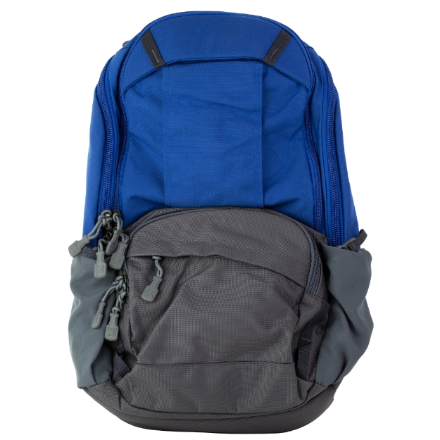 Picture of Vertx Ready Pack Gen 3 - Backpack - Royal Blue/Smoke Gray - Outside Dimensions: 19"H x 11.5"W x 7.5"D - CCW Compartment: 16.5"H x 11"W x 2"D - 20L Capacity - Nylon 5037-RB-SMG