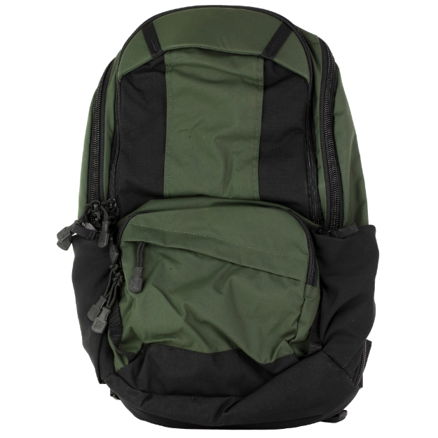 Picture of Vertx Ready Pack Gen 3 - Backpack - Rudder Green/Black - Outside Dimensions: 19"H x 11.5"W x 7.5"D - CCW Compartment: 16.5"H x 11"W x 2"D - 20L Capacity - Nylon 5037-RDGN-IBK