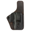 Picture of Versacarry Compound Custom Holster - Inside Waistband Holster - Right Hand - Fits Glock 43/43X - Distressed Leather and Polymer - Brown 1CC26-21G43