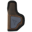 Picture of Versacarry Delta Carry - Inside Waistband Holster - Fits CZ 2075 RAMI - Diamondback DB9 - Glock 42/43/48 - S&W Shield/Shield Plus and Shield EZ - Springfield XDs - Taurus GX4 and Similar Size Pistols - Leather - Brown - Right Hand DC2113