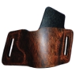 Picture of Versacarry Water Buffalo Protector OWB Holster - Fits 1911 - Right Hand - Distressed Brown Leather WBOWB22