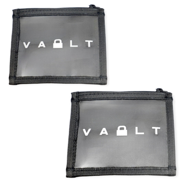 Picture of Vault Case Parts Pouch - Large - 5"x4.5" - Zippered Pouch - 2 Pieces VLTPOUCHLRG