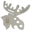 Picture of UST - Ultimate Survival Technologies Moose Tool - Multi Tool - Silver - Stainless Steel - Includes Carabiner 1156818