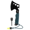 Picture of UST - Ultimate Survival Technologies ParaHatchet PRO - Black - Paracord Handle w/ Fire Starter - Sheath - Black Oxide - Stainless Steel - Multi Tool - Blue Paracord Handle 1156819