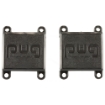 Picture of Techna Clip Pug Handgun Holster Mount - Fits All Techna Clip Models - Includes 2 Pug Mounting Brackets and Screws - Black Finish PUGDB