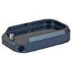 Picture of Taran Tactical Innovation Base Pad For Glock +0 - 9/40 Double Stack - Titanium Blue Finish GBP940-4S