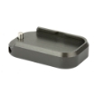 Picture of Taran Tactical Innovation Base Pad For Glock +0 - 9/40 Double Stack - Titanium Gray Finish GBP940-5S