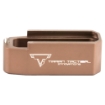 Picture of Taran Tactical Innovation PMAG Base Pad for AR15 - +5 - Coyote Bronze Finish PMBP-06