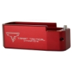 Picture of Taran Tactical Innovation PMAG Base Pad for AR15 - +5 - Red Finish PMBP-03