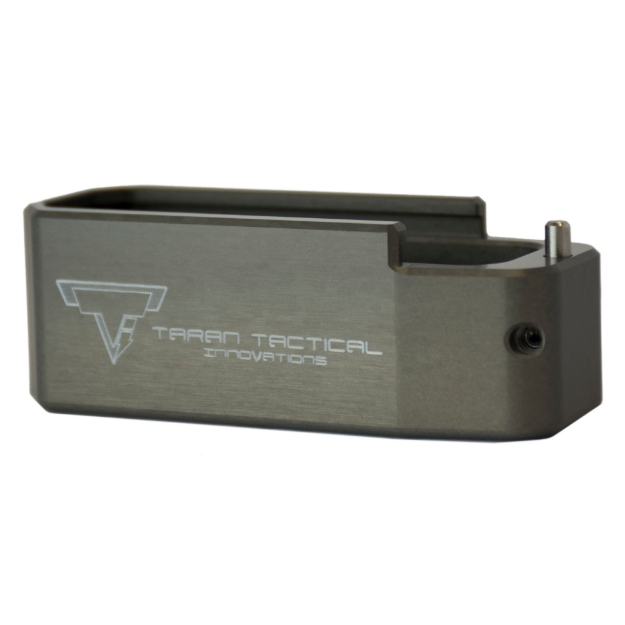 Picture of Taran Tactical Innovation PMAG Base Pad for AR15 - +5 - Titanium Gray PMBP-05