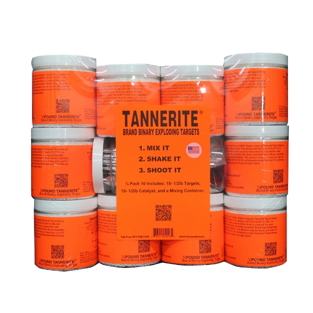 Picture of Tannerite Full Brick - Target - 1/2 Pound - 10 Pack 1/2 PK 10