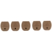 Picture of TangoDown Vickers Tactical Magazine Floor Plate - For Glock 9MM - 40S&W - 357Sig - 45GAP - Tan - Five Pack VTMFP-001BRN