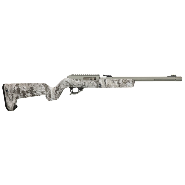 Picture of Tactical Solutions X-Ring Takedown VR - Semi-automatic - 22 LR - 16.5" Threaded Barrel - Gun Metal Gray Color - Kryptek Raid Camo Magpul Backpacker - 10Rd ATD-GMG-B-B-RAID