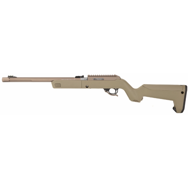 Picture of Tactical Solutions X-Ring VR Backpacker Takedown - Semi-automatic - 22 LR - 16.5" Threaded Barrel - Quicksand  - FDE Magpul Backpacker Stock - 10Rd - Ambidextrous ATD-QS-B-B-FDE