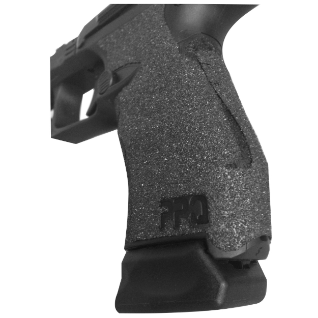 Picture of TALON Grips Inc Granulate - Grip - Adhesive Grip - Fits Walther PPQ M1 & M2 / 9MM - .40 - Black 602G