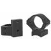 Picture of Talley Manufacturing Light Weight Ring/Base Combo - 1" Low - Black Finish - Alloy - Fits Browning X-Bolt 930735