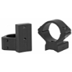 Picture of Talley Manufacturing Light Weight Ring/Base Combo - 1" Low - Black Finish - Alloy - Fits Savage Round Receiver w/ Accutrigger - A17 - A22 - Remington 783 - Ruger American Short Action - Stiller Predator - Stevens 200 - Thompson Center Venture - Compass 930725