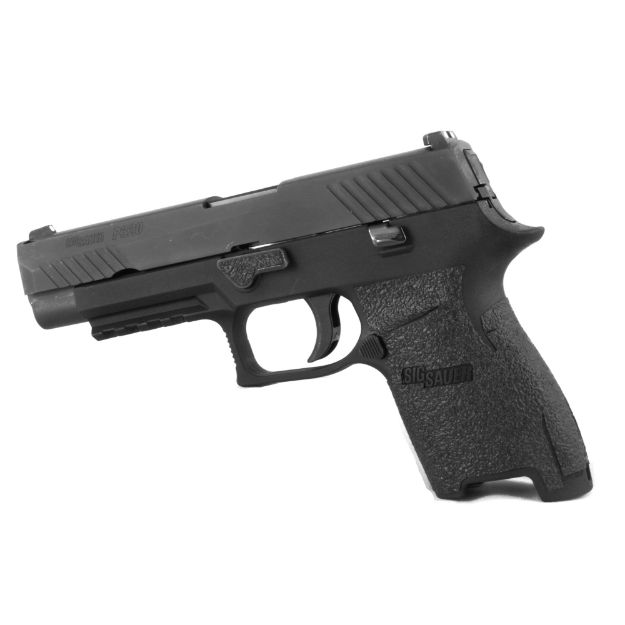 Picture of TALON Grips Inc Rubber - Grip - Adhesive Grip - Fits Sig Sauer P250/P320 Compact - Medium Module - Black 001R