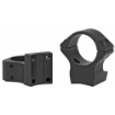 Picture of Talley Manufacturing Light Weight Ring/Base Combo - 1" Med - Black Finish - Alloy - Fits Browning X-Bolt 940735