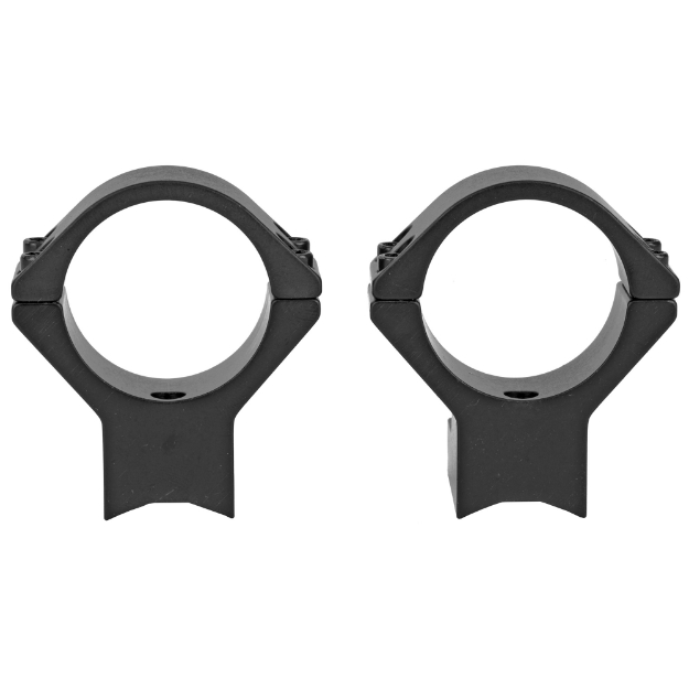Picture of Talley Manufacturing Light Weight Ring/Base Combo - 30mm High - Black Finish - Alloy - Fits Savage Round Receiver w/ Accutrigger - A17 - A22 - Remington 783 - Ruger American ShortAction - Stiller Predator - Stevens 200 - Thompson Center Venture - Compass 750725