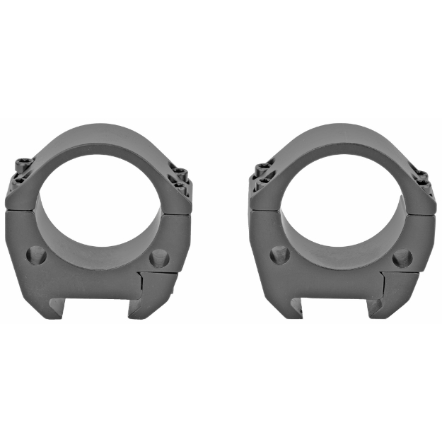 Picture of Talley Manufacturing Modern Sporting Rings - Fits Picatinny Rail System - 30mm Low - Black - Alloy TMS30L