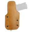 Picture of Tagua KYDEX LEATHER IWB HOLSTER - Inside Waistband Holster - Fits Ruger LCP Max - Leather/Kydex Construction - Black and Brown - Right Hand VENTURER-1280