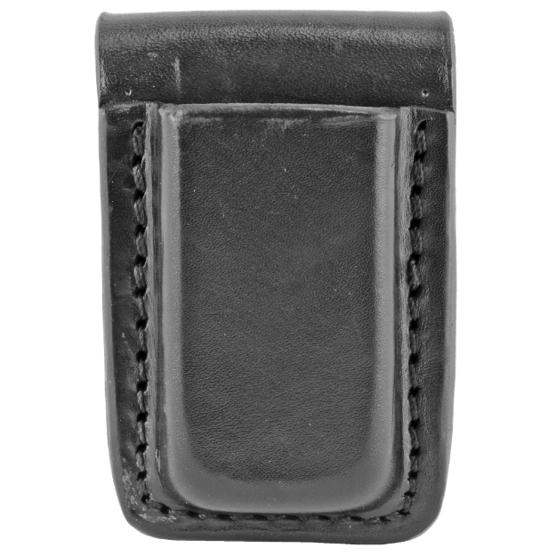 Picture of Tagua MC5 Single Mag Carrier - Fits Glock 42 & 43 Magazines - Black Leather - Ambidextrous MC5-014