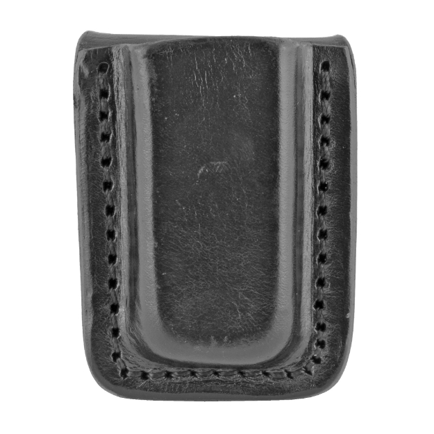 Picture of Tagua MC5 Single Mag Carrier - Fits Keltec P3AT & S&W Bodyguard 380 Magazines - Black Leather - Ambidextrous MC5-018