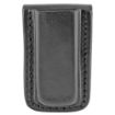 Picture of Tagua MC5 Single Mag Carrier - Fits Ruger SR9 - S&W Shield - and other 9mm Magazines - Black Leather - Ambidextrous MC5-016