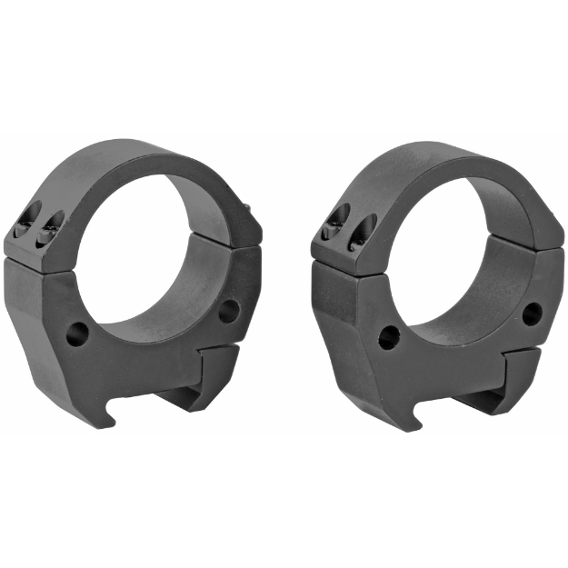 Picture of Talley Manufacturing Modern Sporting Rings - Fits Picatinny Rail System - 34mm Medium - Black - Alloy TMS34M