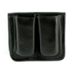 Picture of Tagua MC6 Double Mag Carrier - Fits Glock 9/40 Magazines - Black Leather - Ambidextrous MC6-022