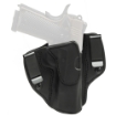 Picture of Tagua Tagua Crusader 2-In-1 - Inside The Waistband/Outside The Waistband Holster - Right Hand - Leather - Black - Fits 5" 1911s TX-DCH-200