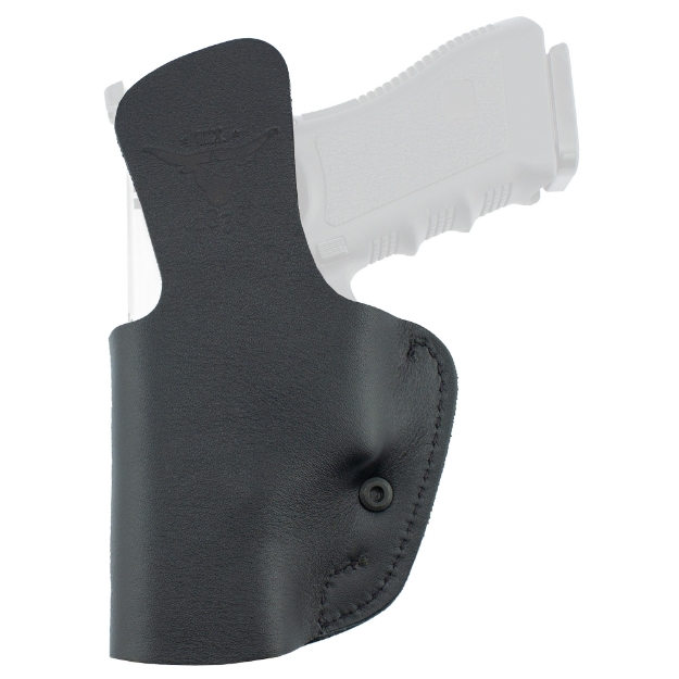 Picture of Tagua The Loyal - IWB - Multifit Holster - Fits GLOCK 43X/48 with Optic - Right Hand - Leather Construction - Black TX-LOYAL-355