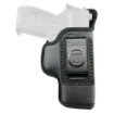 Picture of Tagua The Weightless Dual Clip - IWB - Multifit Holster - Fits Most Small Frame Handguns - Ambidextrous - Eco Leather Construction - Black TWHS-DC-001