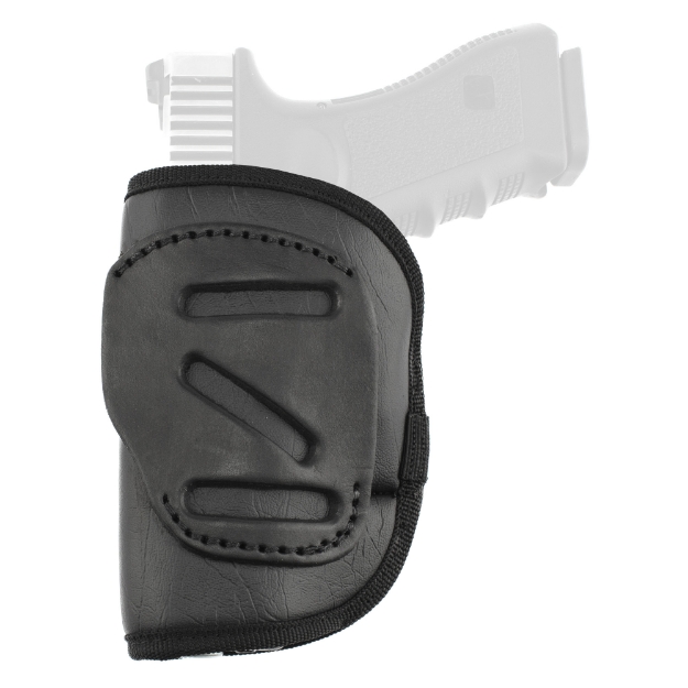 Picture of Tagua THE WEIGHTLESS HOLSTERS FOUR-IN-ONE HOLSTER - Inside Waistband Holster - Right Hand - Black Synthetic Leather - Fits Glock 26/27 TWHS-H4-330