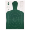 Picture of Action Target Action Target - B-27E Economy Target - Green Silhouette Cut Off Below Ring 7 - 23"x35" - 100 Per Box B-27EGREEN-100