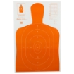 Picture of Action Target B-27E Economy Target - Orange Silhouette Cut Off Below Ring 7 - 23"x35" - 100 Per Box B-27EORANGE-100