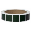 Picture of Action Target PAST/DKGR - Target Pasters - 7/8" Square Bullet Hole Repair Paster - Military Green - 1000 Per Roll PAST/DKGR