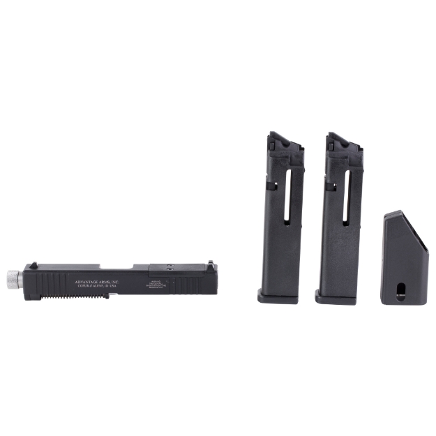 Picture of Advantage Arms Conversion Kit - Dag-C-MOD - 22 LR - 4.02" Threaded Barrel - Fits PSA Dagger - Matte Finish - Black - Fixed Sights - 15 Rounds - 2 Magazines - Includes Range Bag AACDAG-C-MOD