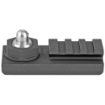 Picture of Accu-Tac Sling Stud Rail Adapter - Anodized Finish - Black Color - Allows Accu-Tac Bipod to mount to Sling Stud SSRA-200