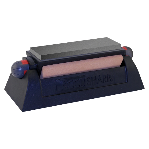 Picture of AccuSharp Model 064C - Knife Sharpener - Rotating - 6" Length - Includes 3 Levels of Sharpening Stones 064C